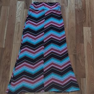 Rue21 Chevron Maxi skirt